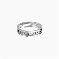 Ring Kidult Man Family in Steel 721009-25 - 721009-25